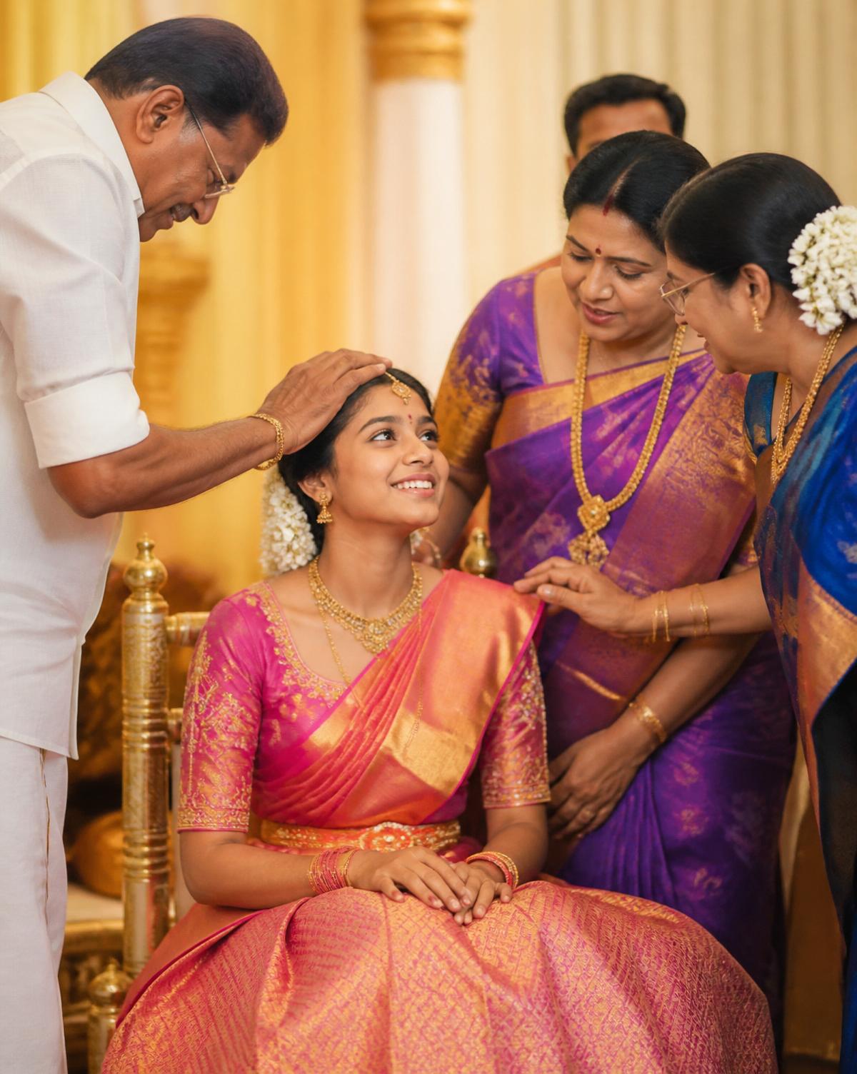 Half Saree Ceremony